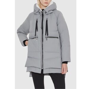 NEW Orolay 092 Universe Thickened Down Winter Jacket Light Gray